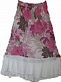 Womens Romance Skirt with Sequins